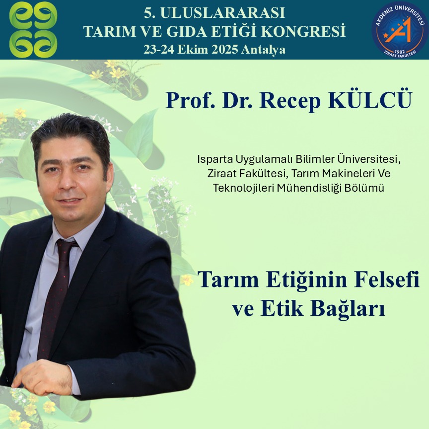 Prof. Dr. Recep KÜLCÜ